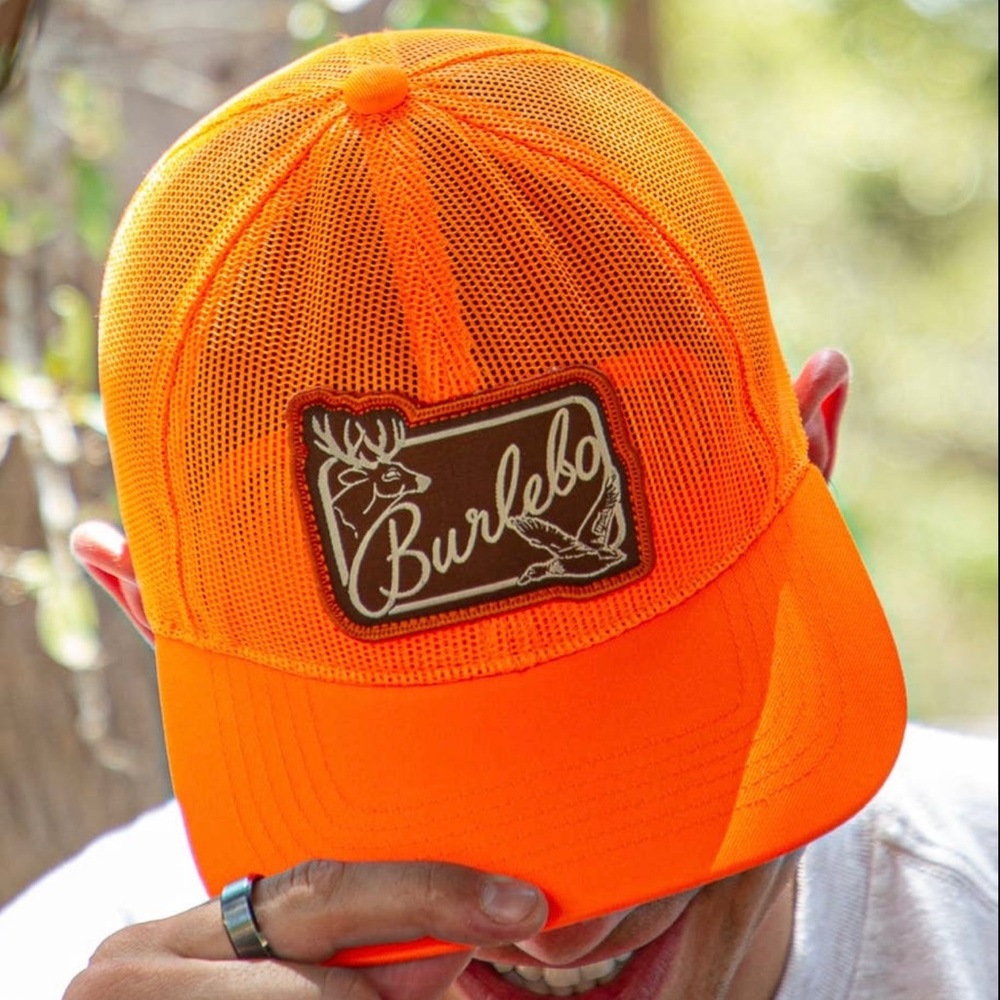 blaze orange cap